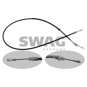 Трос стояночной тормозной системы SWAG 10 93 4395