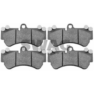 Колодки тормозные дисковые передний для PORSCHE CAYENNE(955,9PA) / VW TOUAREG(7L6,7L7,7LA) <b>SWAG 30 91 6459 / 23962</b>