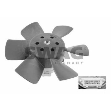 Вентилятор охлаждения двигателя SWAG 30 90 6989