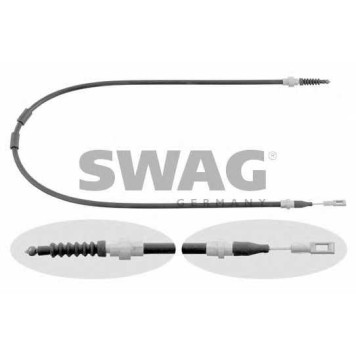 Трос стояночной тормозной системы SWAG 30 92 6455