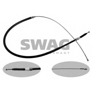Трос стояночной тормозной системы SWAG 30 93 6347