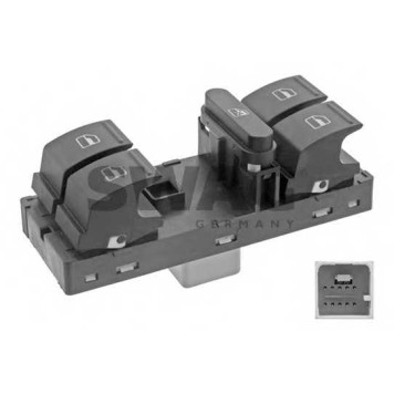 Выключатель стеклолодъемника SWAG 30 93 7489