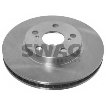 SWAG 81915295 - диск тормозной передний (254, 7х25) 5 отв