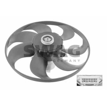 Вентилятор охлаждения двигателя SWAG 99 91 4848
