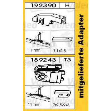 Щетка стеклоочистителя каркасная SWF 116115 с контактом датчика износа, 340мм-1