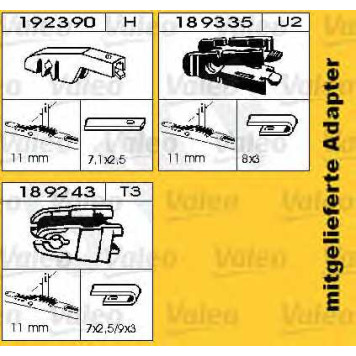 Щетка стеклоочистителя каркасная SWF 116181 с контактом датчика износа, 380мм-1
