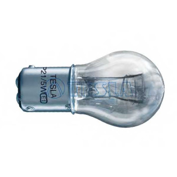 Лампа накаливания P21/5W 12В 21/5Вт TESLA B52201