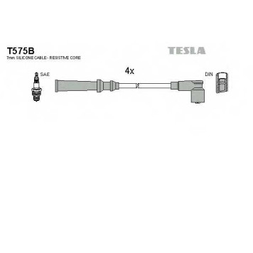 Комплект проводов зажигания TESLA T575B