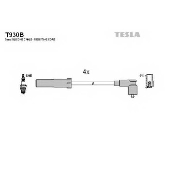 Комплект проводов зажигания TESLA T930B