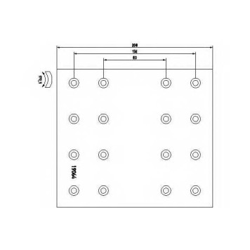 Комплект тормозных башмаков барабанного тормоза <b>TEXTAR 1906303</b>-1