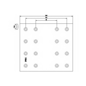 Комплект тормозных башмаков барабанного тормоза <b>TEXTAR 1906302</b>