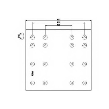 Комплект тормозных башмаков барабанного тормоза <b>TEXTAR 1955714</b>-1