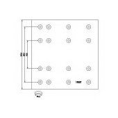 Комплект тормозных башмаков барабанного тормоза <b>TEXTAR 1955714</b>