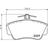 Колодки тормозные дисковые для VOLVO 440 K(445), 460 L(464), 480 E <b>TEXTAR 2121702 / 21217</b>