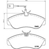 Колодки тормозные дисковые для CITROEN JUMPER(230,230L,230P) / FIAT DUCATO(230,230L) / PEUGEOT BOXER(230L,230P,ZCT#) <b>TEXTAR 2360301 / 21799</b>