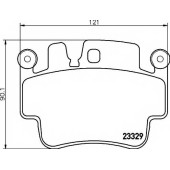 Колодки тормозные дисковые для PORSCHE 911(996,997), BOXSTER(986,987) <b>TEXTAR 2332902 / 23329</b>