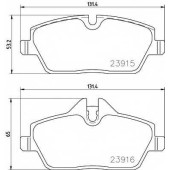 Колодки тормозные дисковые для BMW i3(I01) <b>TEXTAR 2391508 / 23915</b>