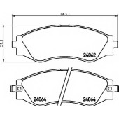 Колодки тормозные дисковые для CHEVROLET EPICA(KL1#), EVANDA, VECTRA / DAEWOO EVANDA(KLAL), LEGANZA(KLAV), MAGNUS, TOSCA <b>TEXTAR 2406201 / 24062</b>