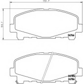 Колодки тормозные дисковые для ACURA TLX / HONDA ACCORD(CU) <b>TEXTAR 2476601 / 24766</b>
