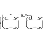Колодки тормозные дисковые <b>TEXTAR 2485201 / 24852</b>