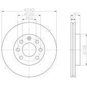 Тормозной диск TEXTAR 98200 1114 / 92111403