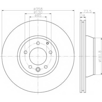 Тормозной диск TEXTAR 98200 1514 0 1 / 92151403