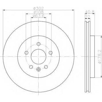 Тормозной диск TEXTAR 98200 1683 / 92168305