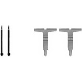 Комплектующие колодок дискового тормоза TEXTAR 97200 0588 / 82058800