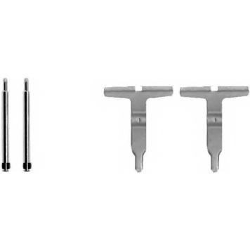 Комплектующие колодок дискового тормоза TEXTAR 97200 0588 / 82058800