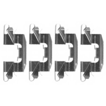 Комплектующие колодок дискового тормоза TEXTAR 97200 5077 / 82507700