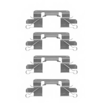 Комплектующие колодок дискового тормоза TEXTAR 97200 5162 / 82516200