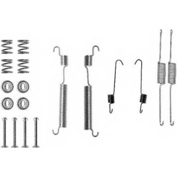Комплектующие тормозной колодки TEXTAR 97401 0165 / 97016500