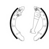 Комплект тормозных колодок для AUDI 100, 50, 80, 90, COUPE / VW PARATI, PASSAT, SANTANA <b>TEXTAR 91018300 / 98101 0183</b>