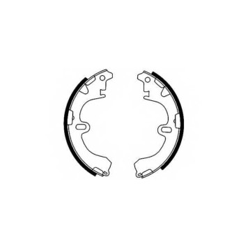 Комплект тормозных колодок для TOYOTA CALDINA(AT19#, CT19#, ET19#, ST19#), CELICA(AT18#, ST18#), COROLLA(##E11#, #E11#), CORONA, SPRINTER(#E11#) <b>TEXTAR 91043200 / 98101 0432</b>