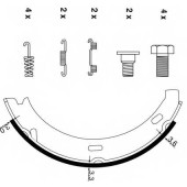 Комплект колодок стояночной тормозной системы TEXTAR 98101 0572 / 91057200
