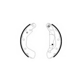 Комплект тормозных колодок для OPEL CORSA(F08,F68,W5L), TIGRA TwinTop <b>TEXTAR 91058200 / 98101 0582</b>