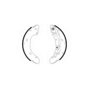 Комплект тормозных колодок для CITROEN JUMPER(230,230L,230P,244,Z#) / FIAT DUCATO(230,230L,244,Z#) / PEUGEOT BOXER(230L,230P,244,Z#,ZCT#) <b>TEXTAR 91060900 / 98101 0609</b>