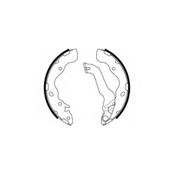 Комплект тормозных колодок для HYUNDAI ACCENT(LC), ELANTRA(XD), MATRIX(FC) <b>TEXTAR 91061700 / 98101 0617</b>