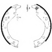 Комплект тормозных колодок для TOYOTA RAV 4(ACA2#,CLA2#,XA2#,ZCA2#) <b>TEXTAR 91063100 / 98101 0631</b>