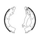 Комплект тормозных колодок для HYUNDAI ACCENT(LC,MC,RB) / KIA PRIDE(DA), RIO(JB,UB) <b>TEXTAR 91068900 / 98101 0689</b>