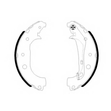 Комплект тормозных колодок для FORD ECOSPORT <b>TEXTAR 91081600 / 98101 0816 0 4</b>