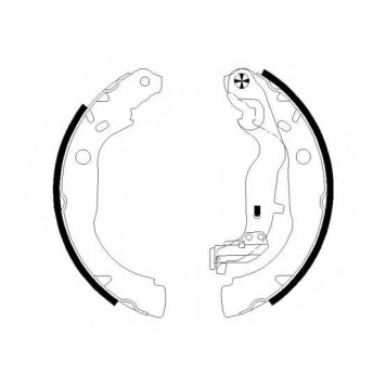 Комплект тормозных колодок для RENAULT DUSTER <b>TEXTAR 91082900 / 98101 0829 0 4</b>