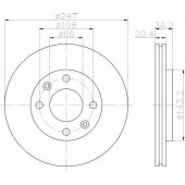Тормозной диск TEXTAR 98200 0431 / 92043103
