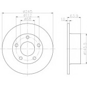 Тормозной диск TEXTAR 98200 0575 / 92057503