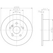 Тормозной диск TEXTAR 98200 0793 / 92079300