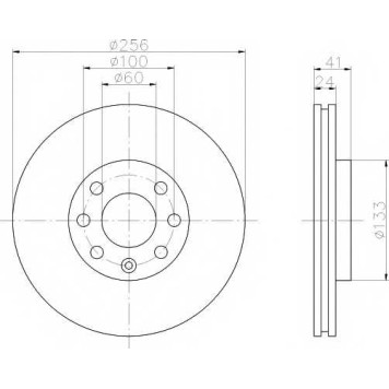 Тормозной диск TEXTAR 98200 0918 / 92091803