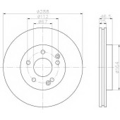 Тормозной диск TEXTAR 98200 1059 / 92105905