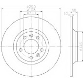 Тормозной диск TEXTAR 98200 1296 / 92129603