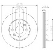 Тормозной диск TEXTAR 98200 1311 / 92131100