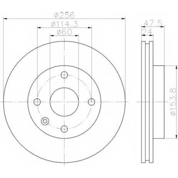 Тормозной диск TEXTAR 98200 1335 / 92133500